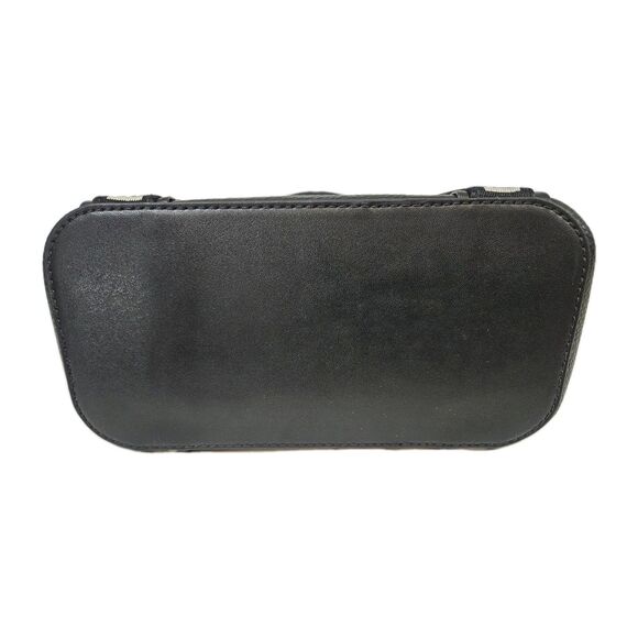 Nwt Michael Kors Crossbody Black pebbled leather Sm. Open Tote Snap Closure - Picture 9 of 13